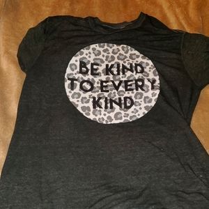 Be kind to shirt large